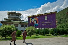 The airport in Paro has one of the most technical landings in the world