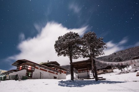 A 30 second exposure makes it look like daylight